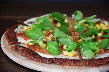 Raw pizza
